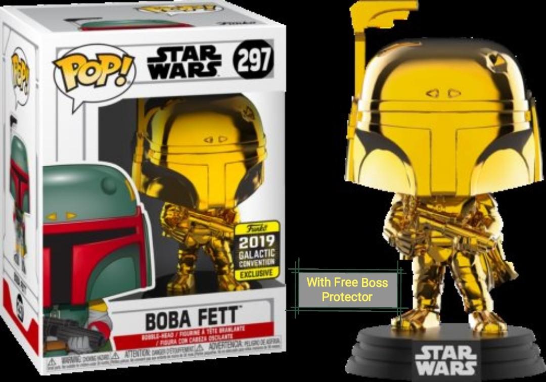 boba fett gold pop
