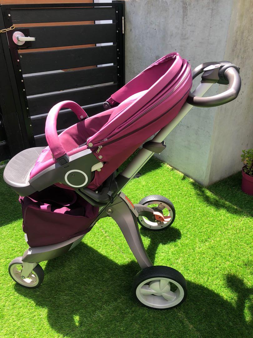 Stokke xplory v5 purple top