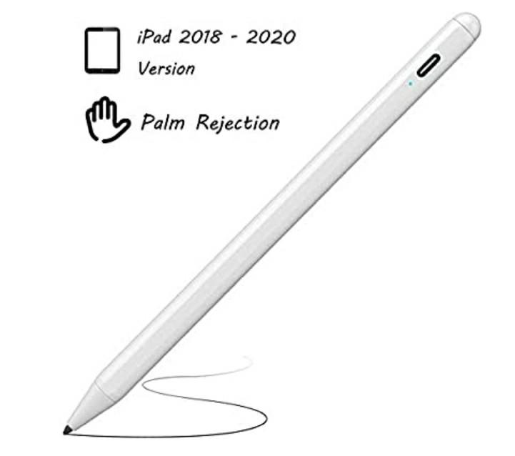Active Stylus Pencil Palm Rejection High Precise iPad Pencil Compatible with 2018 iPad 3rd Gen 6th Gen //iPad Pro 11//12.9 Inch//Air