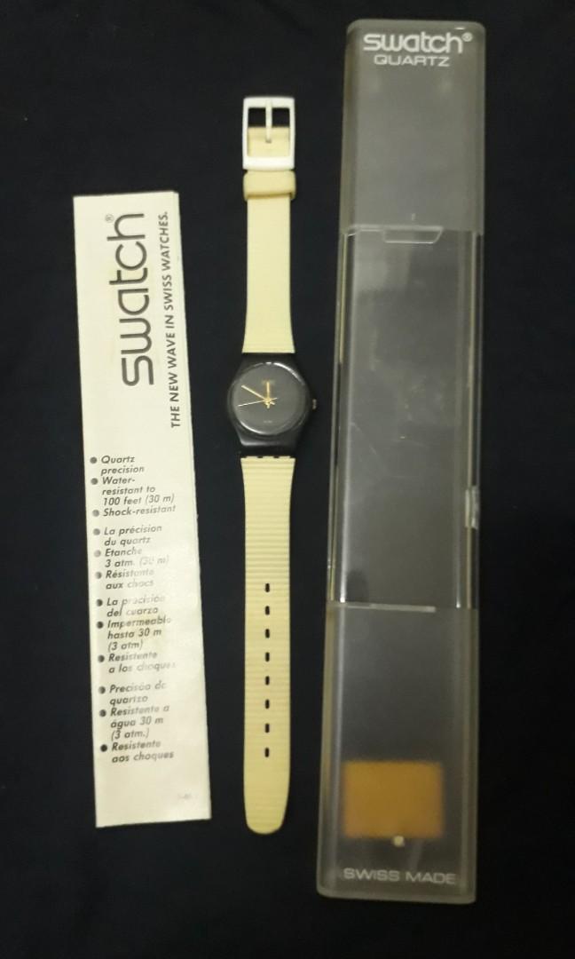 SWATCH MODEL 755 1983 VINTAGE Women s Fashion Watches Accessories Watches on Carousell