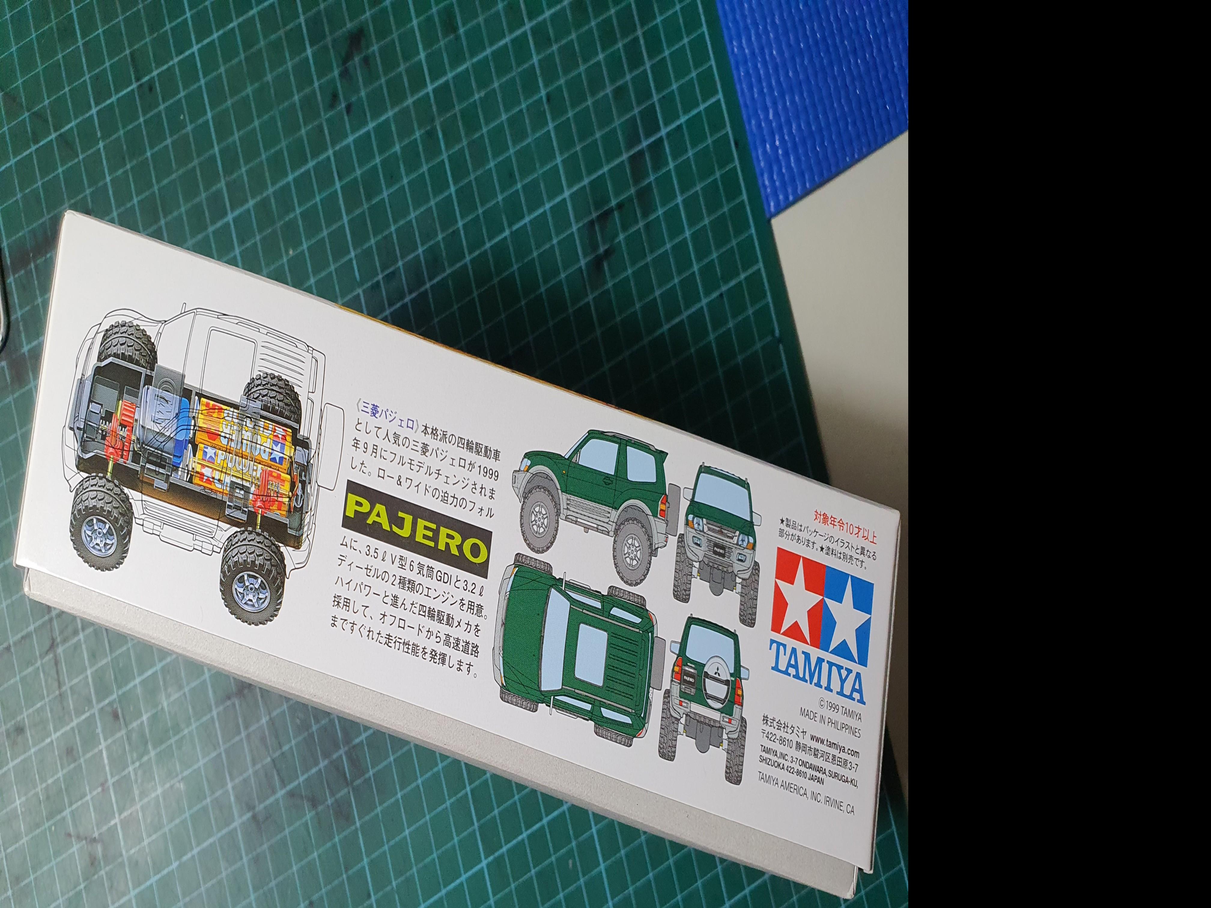 Tamiya Mitsubishi Pajero V6 3500 1 32 Mini 4wd Hobbies Toys Toys Games On Carousell