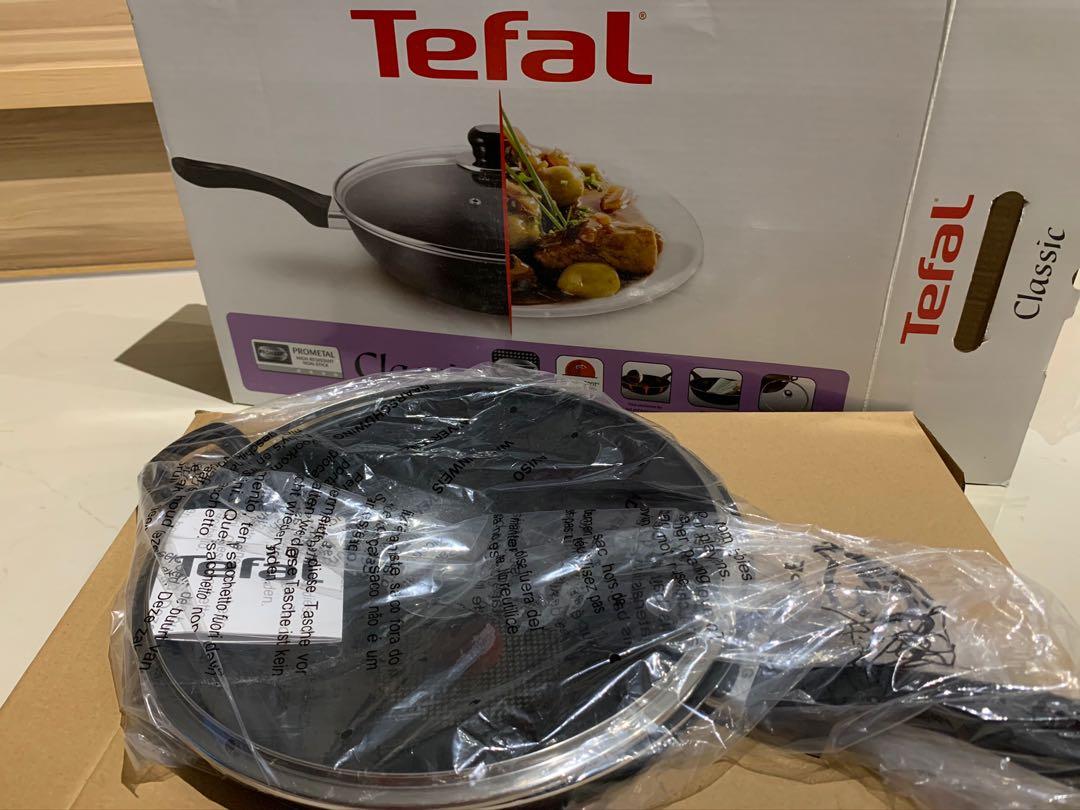 Tefal 32cm Stirfry pan with Lid, Furniture & Home Living, Kitchenware