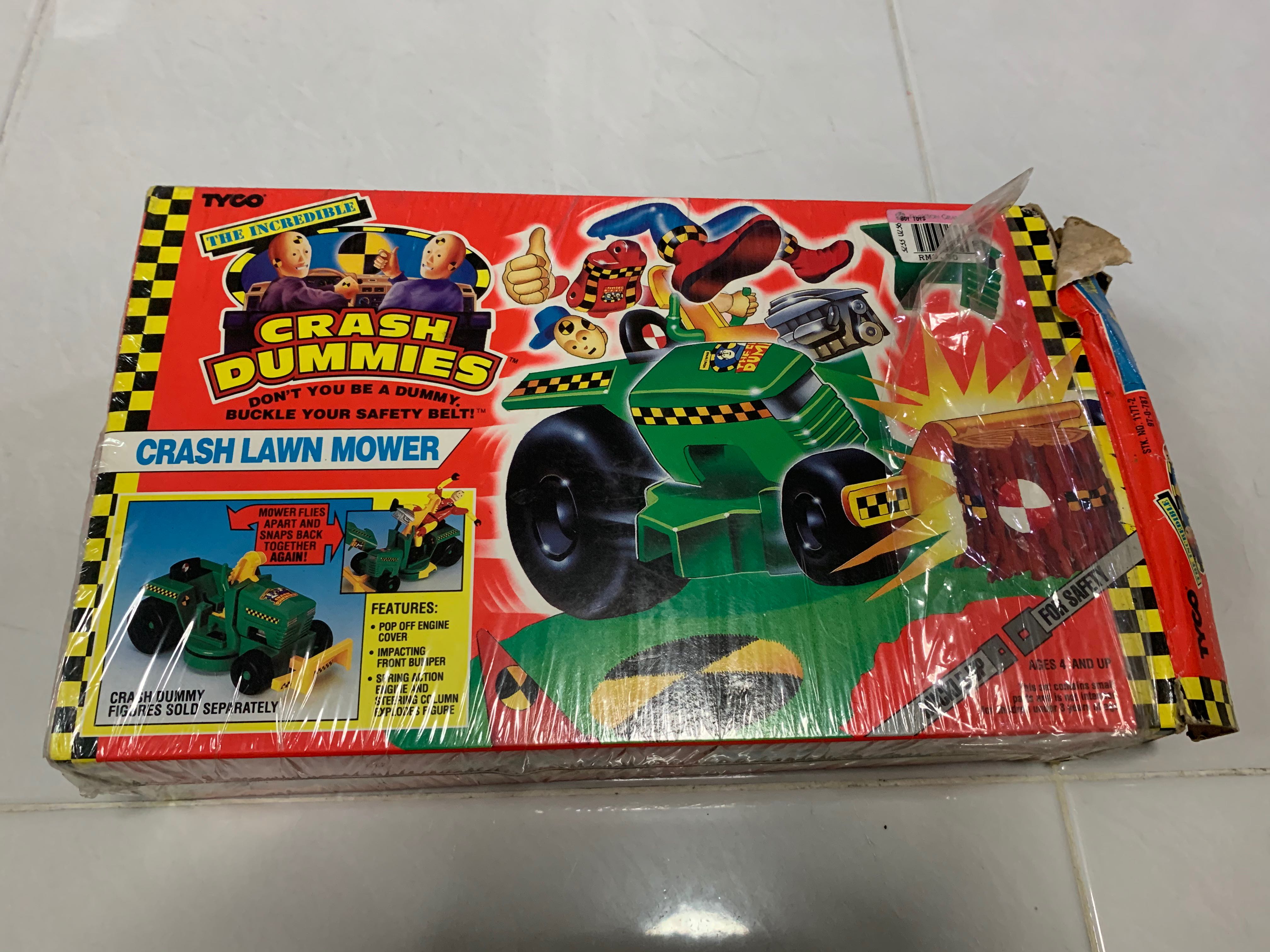 The Incredible Crash Dummies Crash Lawn Mower, Toys & Games, Others on