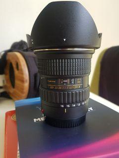 Tokina 11-16 DX II + UV Filter