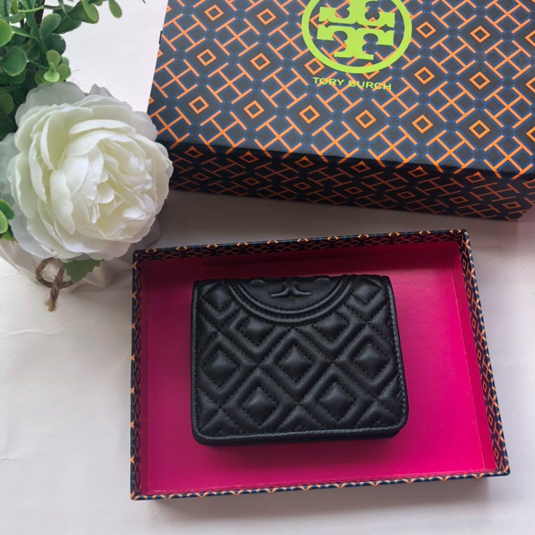 tory burch fleming bifold mini wallet