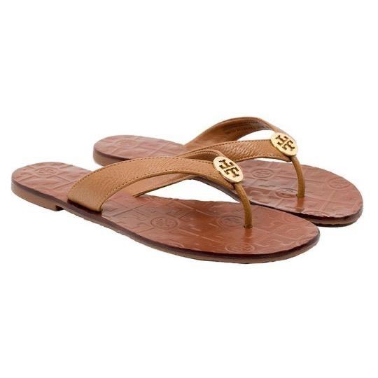 tory burch thora sandals (tan with gold 