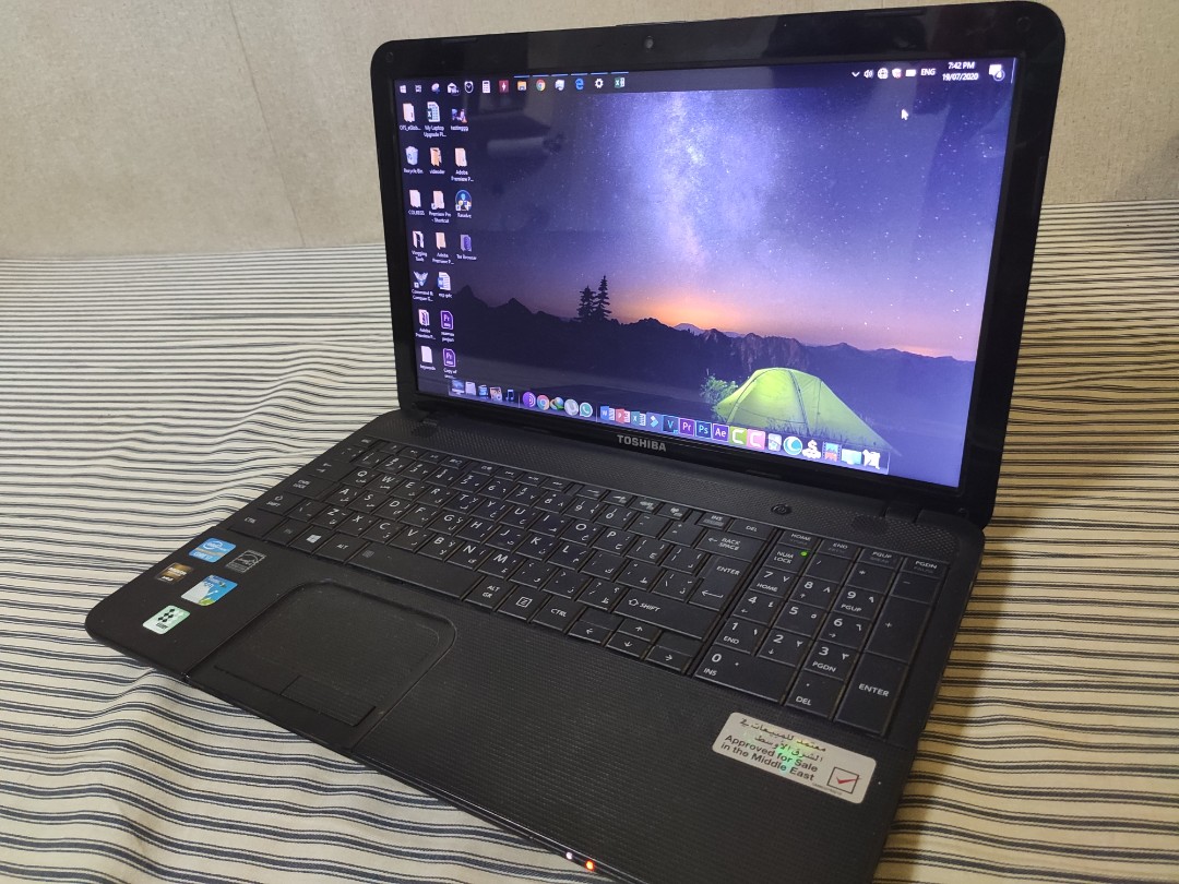 Toshiba I7 Laptop Ssd 256gb Amd Radeon Plus 1tb Hdd Electronics Computers Laptops On Carousell