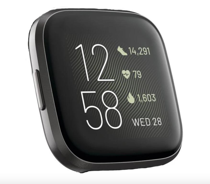 PEBBLE ONLY FitBit Versa 2 Carbon Aluminum Cheap price and Fast Shipping 