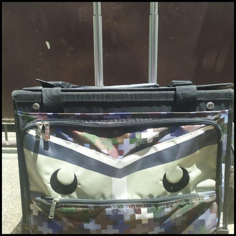 minecraft trolley school bag