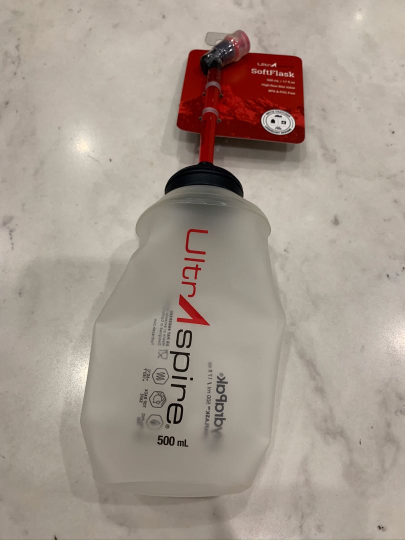 Ultraspire SoftFlask: Borraccia Pieghevole In Silicone Da 800ml Per Corsa E Trail, Con Tappo A Morso - 3