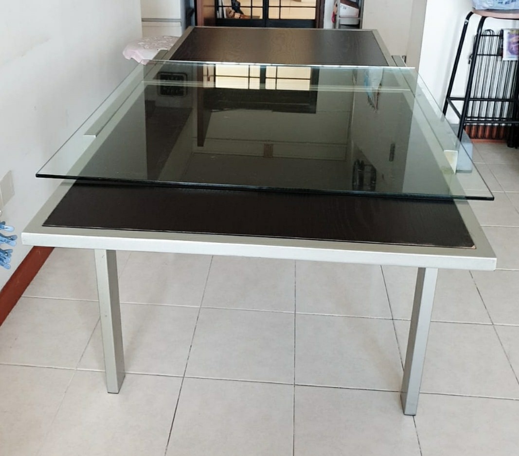 Used dining table, Furniture & Home Living, Furniture, Tables & Sets on Carousell