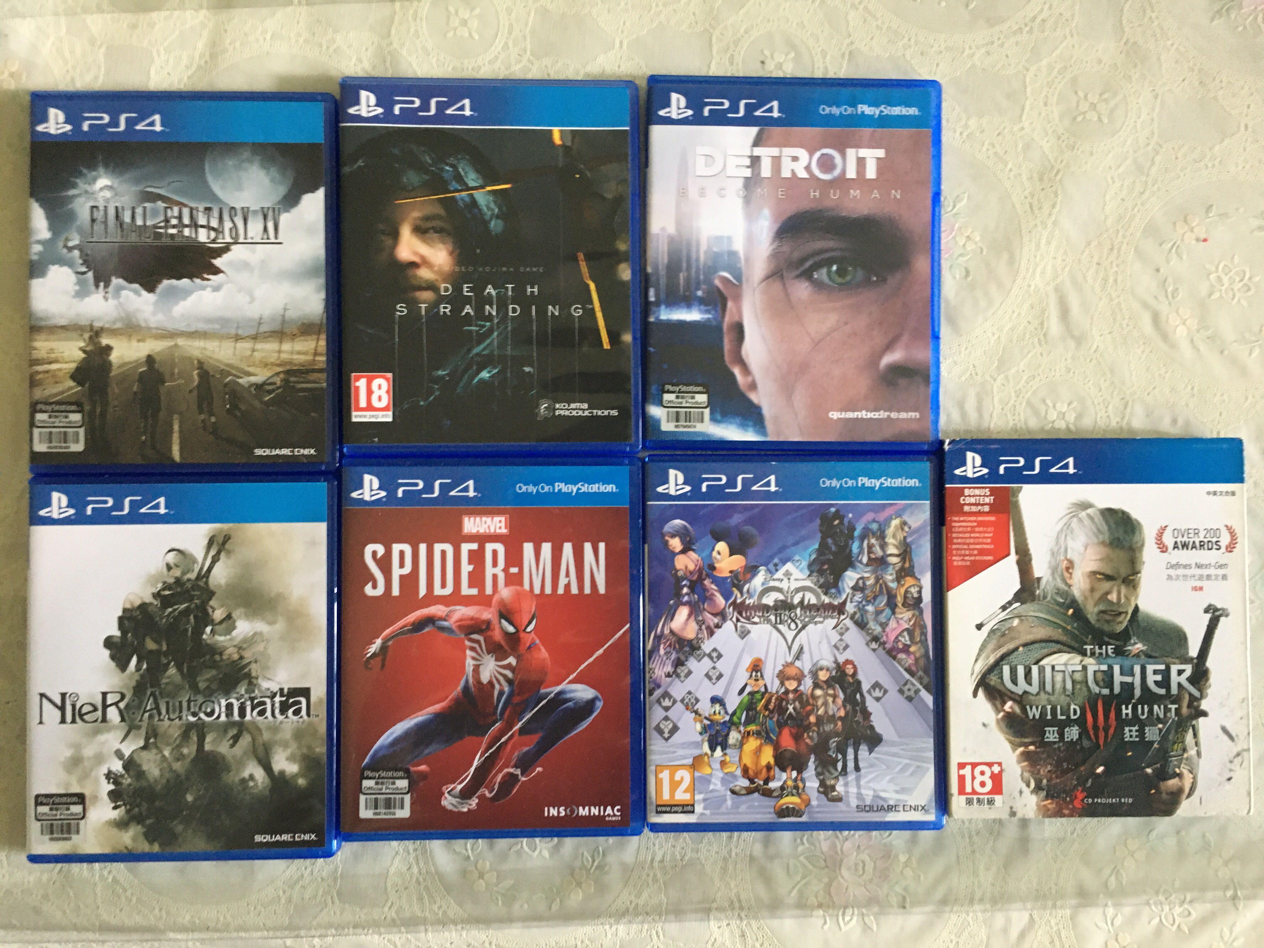 selling used ps4 games