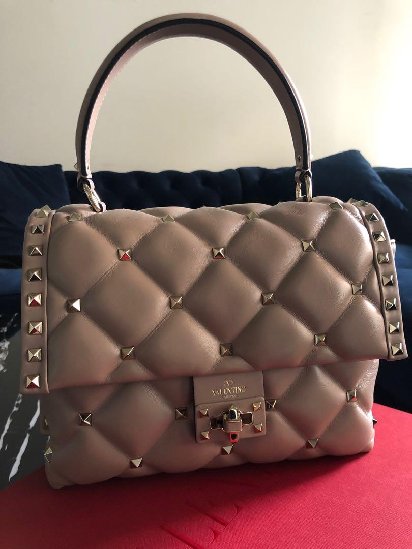 Medium Candystud Nappa Leather Handbag 2025