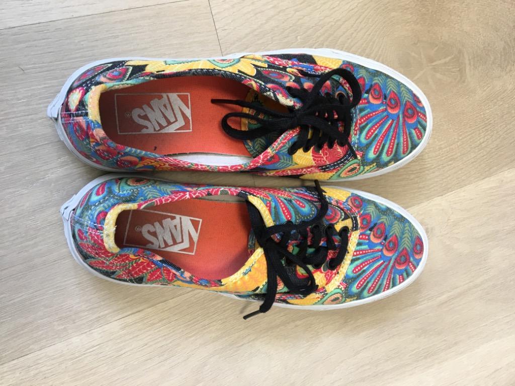 vans authentic slim peacock