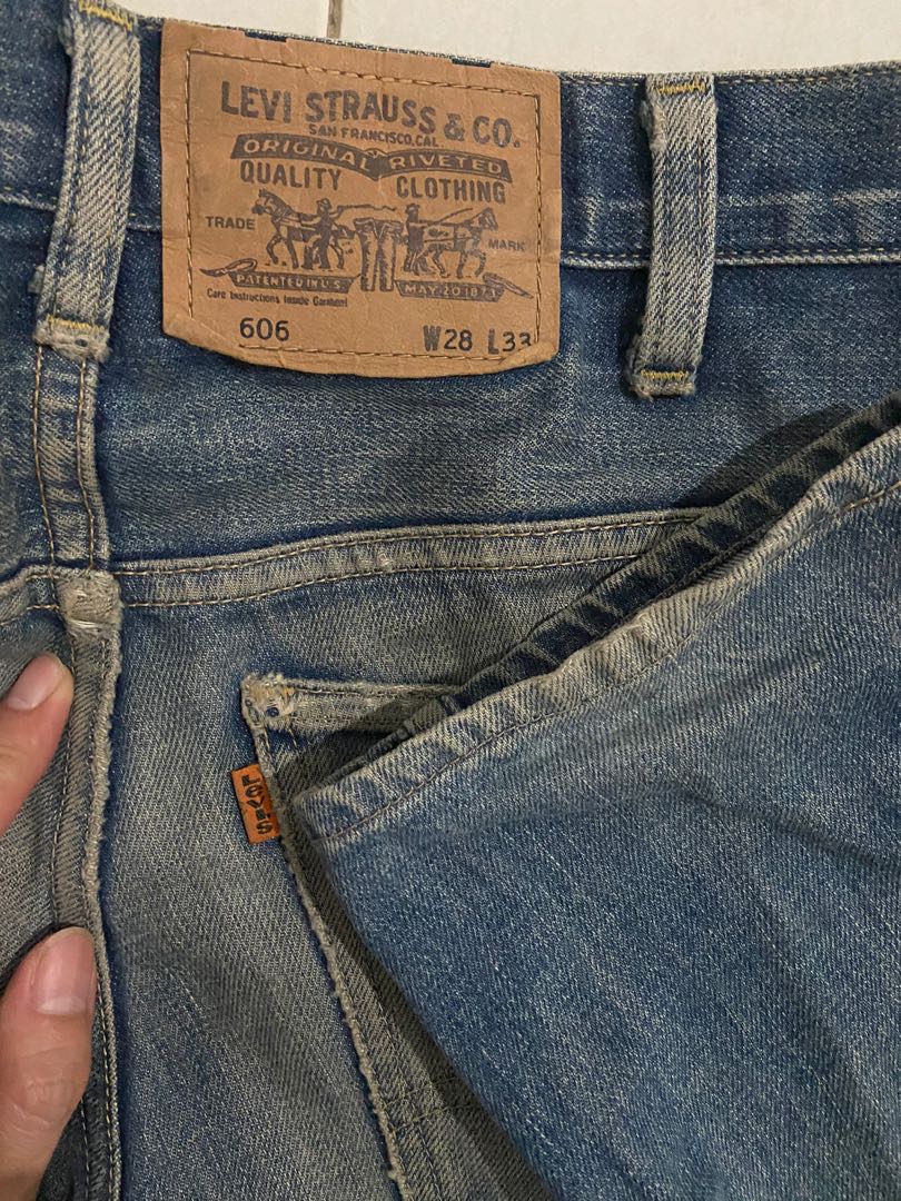 Vintage Levi's 606 Jeans, Women's Fashion, Bottoms, Jeans & Leggings on  Carousell