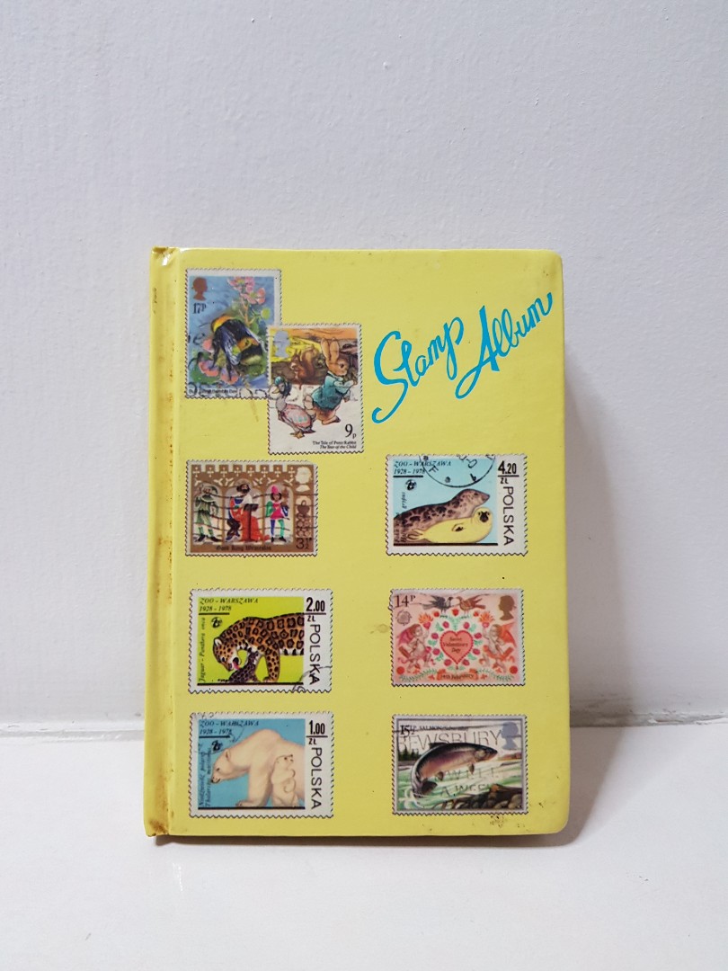 Vintage Stamp book with stamps, Vintage & Collectibles, Vintage