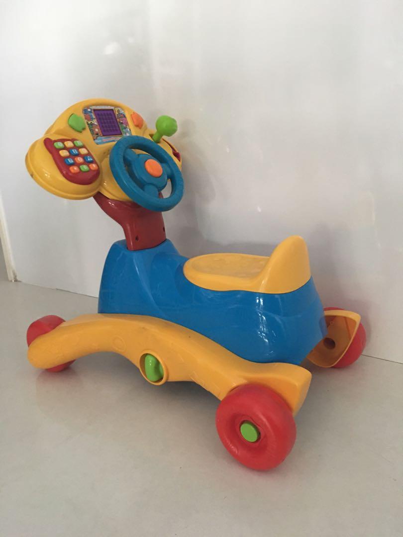 vtech grow and go ride on