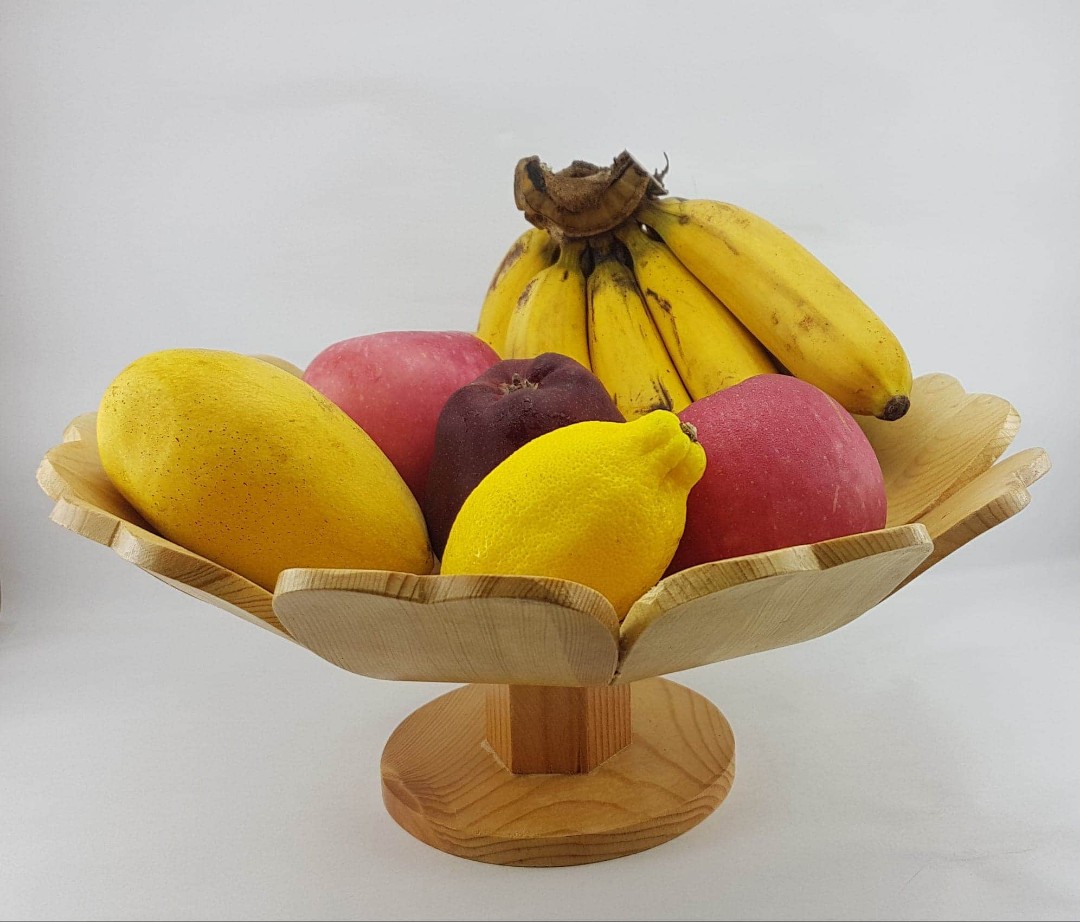 wooden fruit tray