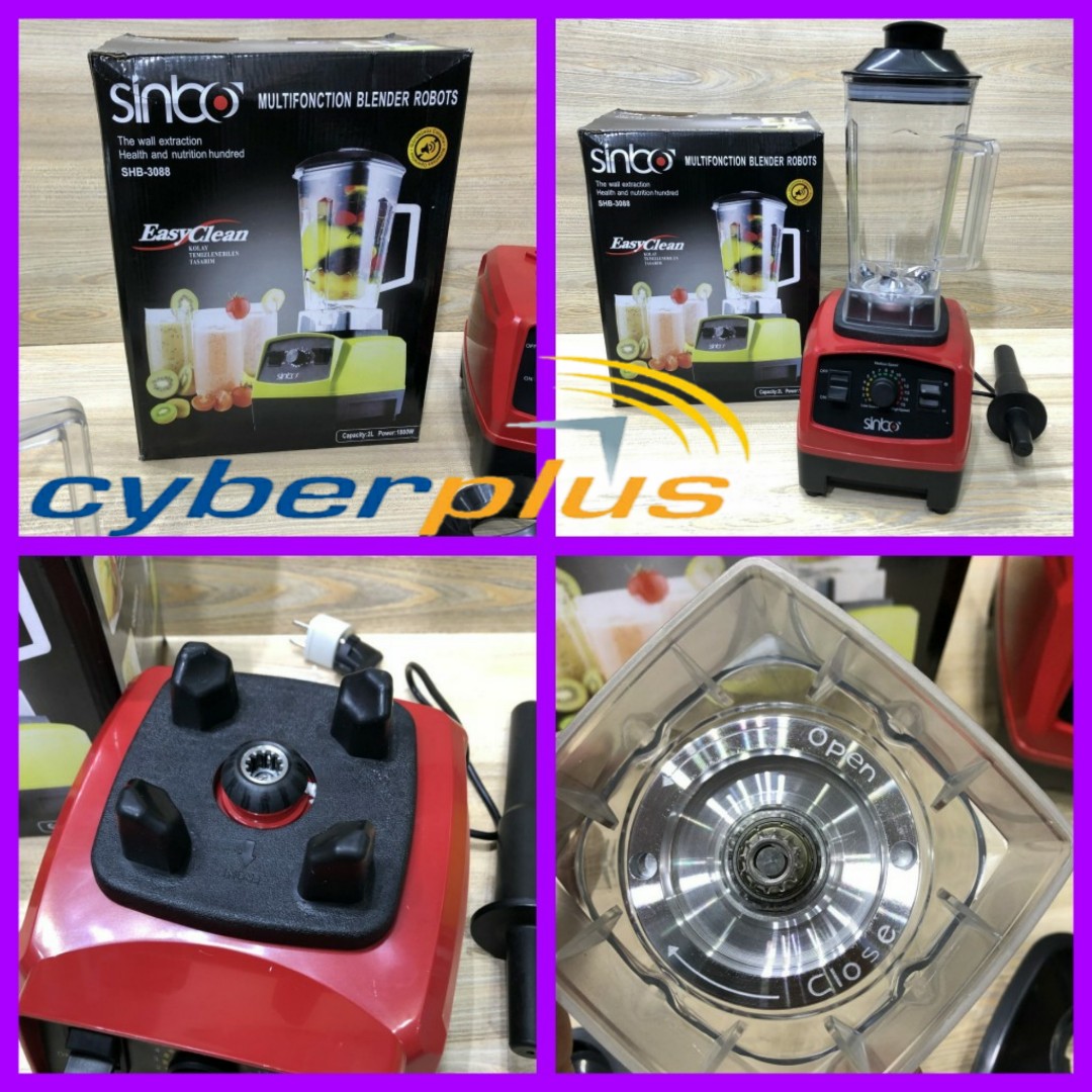 1800W Sinbo Heavy Duty Commercial Blender Professional Blender Mixer