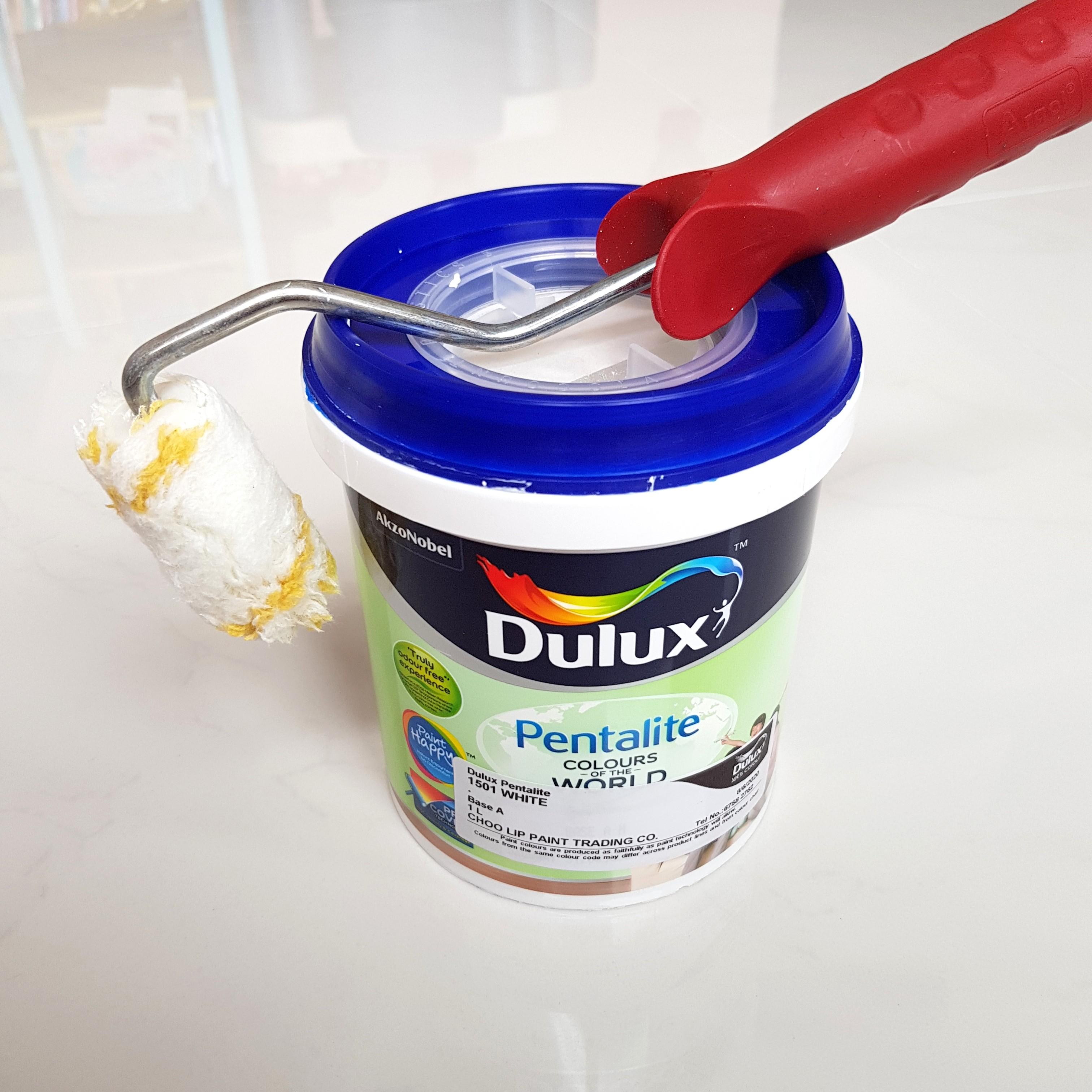 1L Dulux Pentalite White Paint, Everything Else on Carousell
