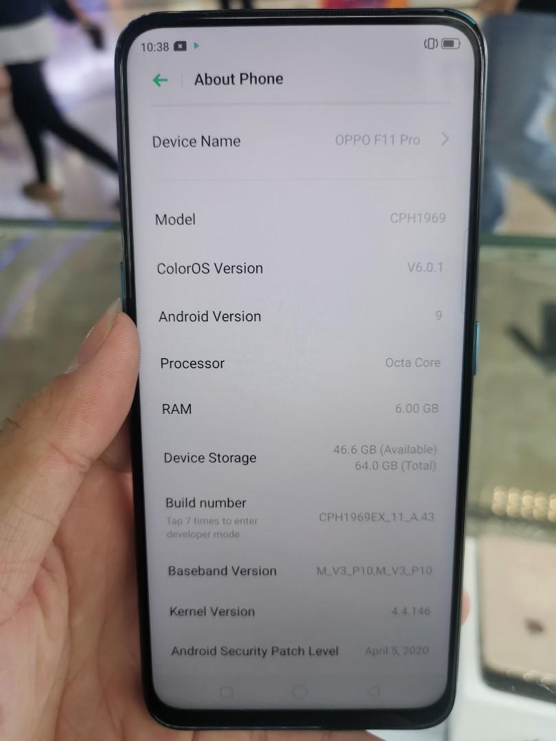 2nd Oppo F11 Pro 6 64gb Mobile Phones Tablets Android Phones Oppo On Carousell