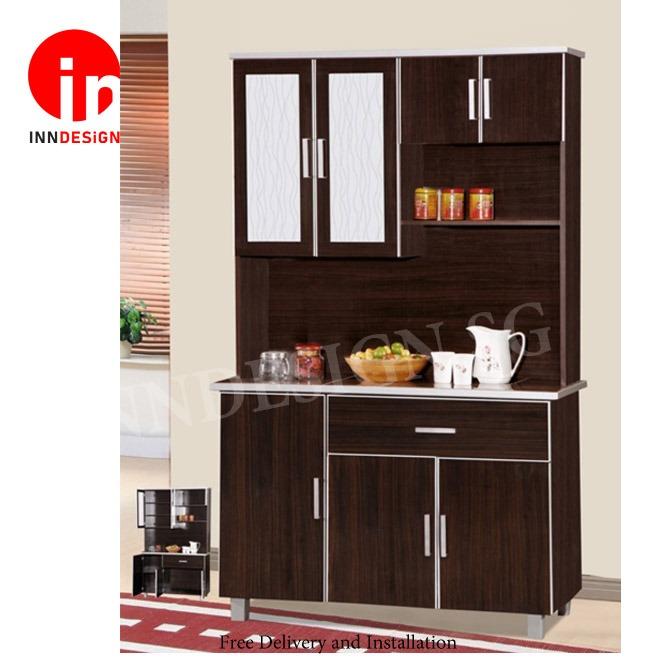 4ft Kitchen Cabinet With Top Mdf Board Furniture Shelves Drawers On Carousell