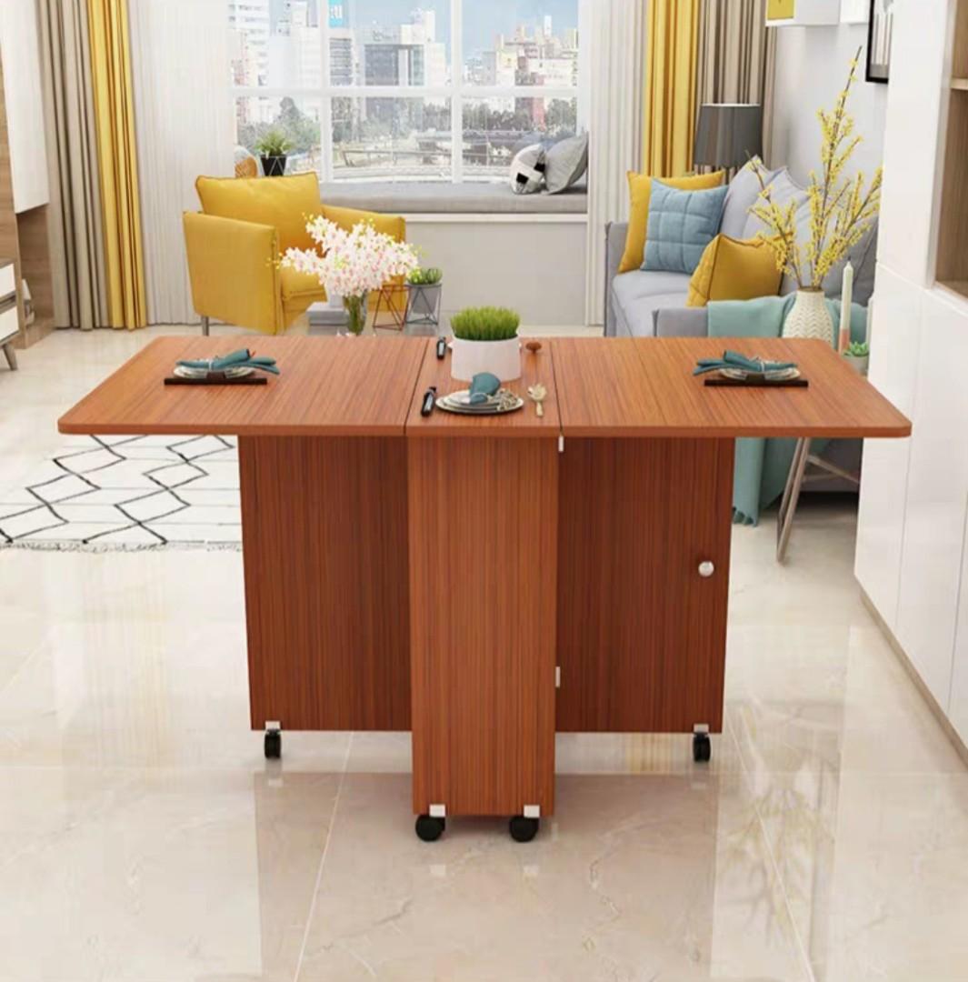 现代简约岩板伸缩折叠餐桌椅组合家用小户型长方形北欧奶油风餐桌-淘宝网