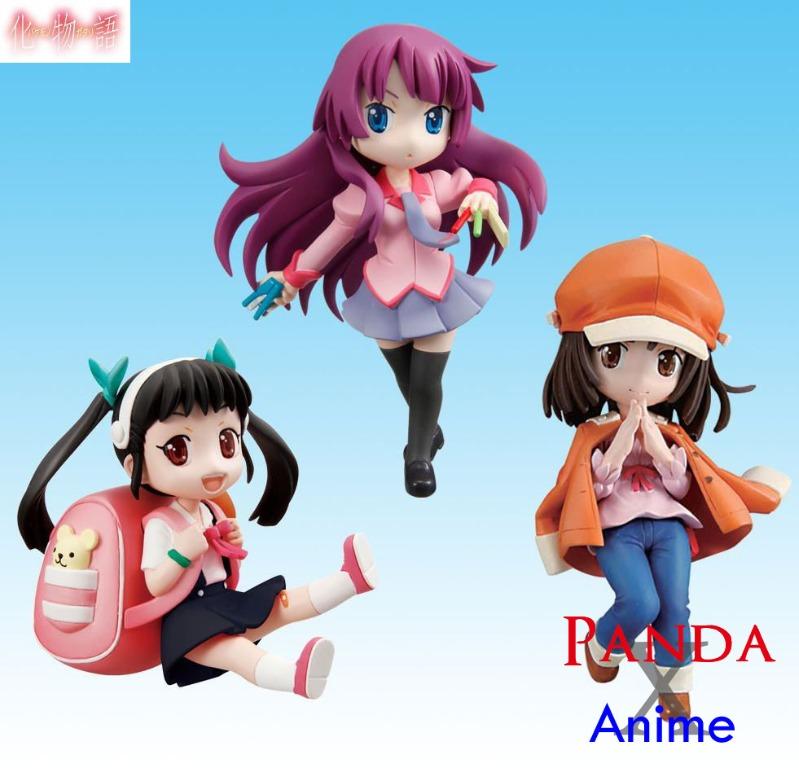 特價化物語戰場原黑儀八九寺真宵千石撫子盒蛋一套三隻pvc 完成品q版 興趣及遊戲 玩具 遊戲類