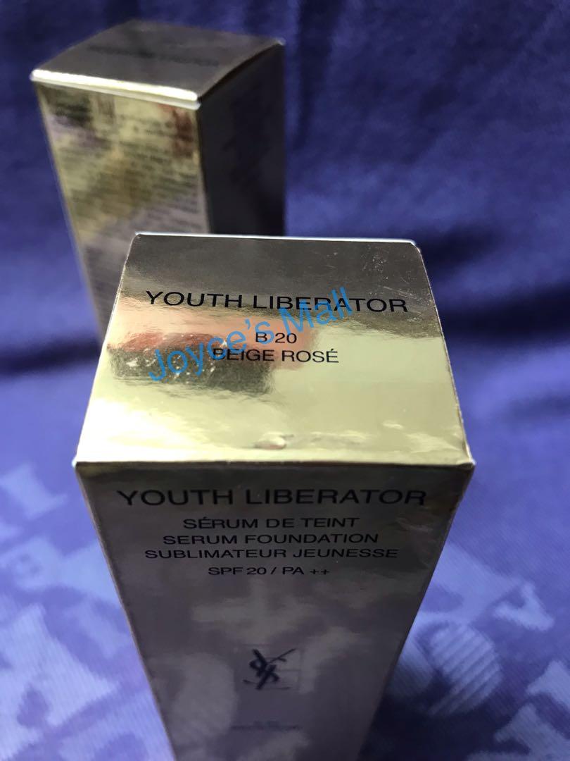 零售/批發 YSL Youth Liberator - Serum Foundation #B20 Beige Rose SPF 20/PA