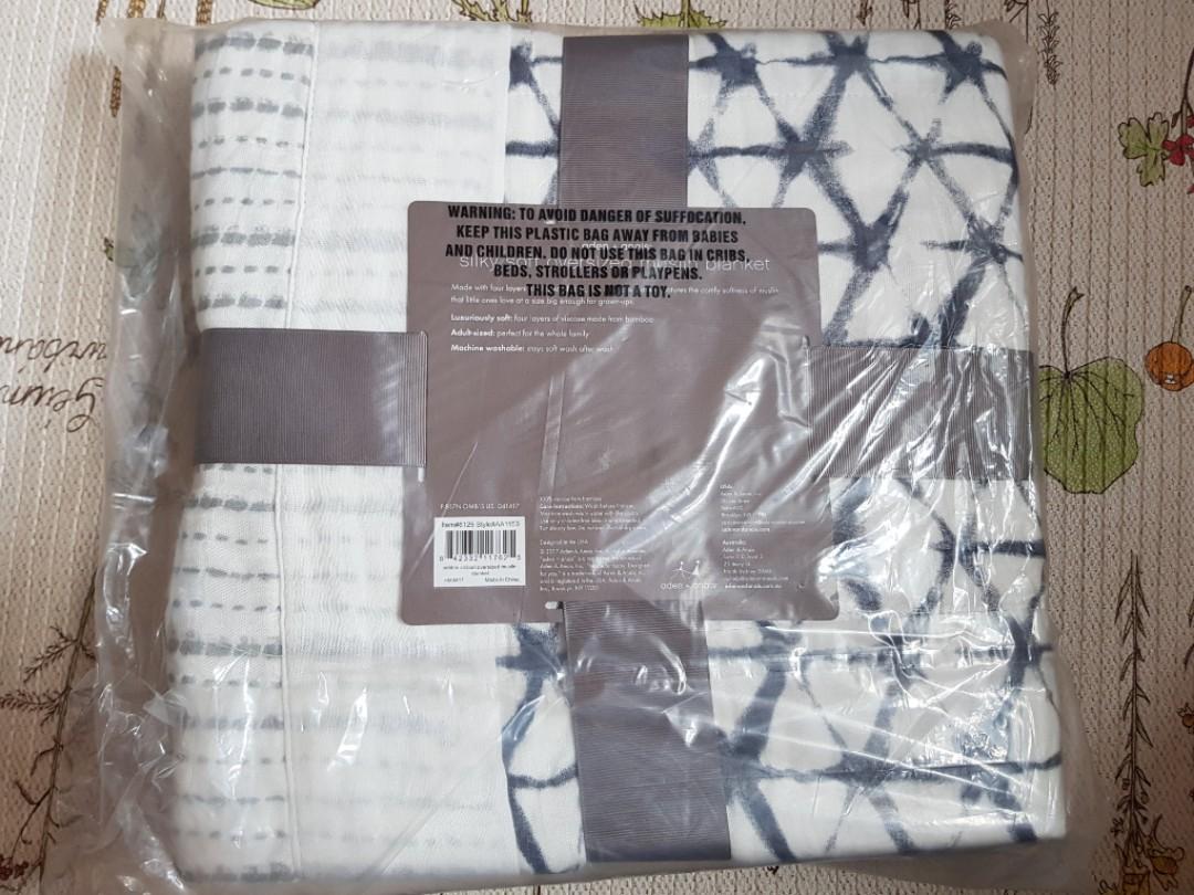 Aden Anais Silky Soft Oversized Muslin Blanket