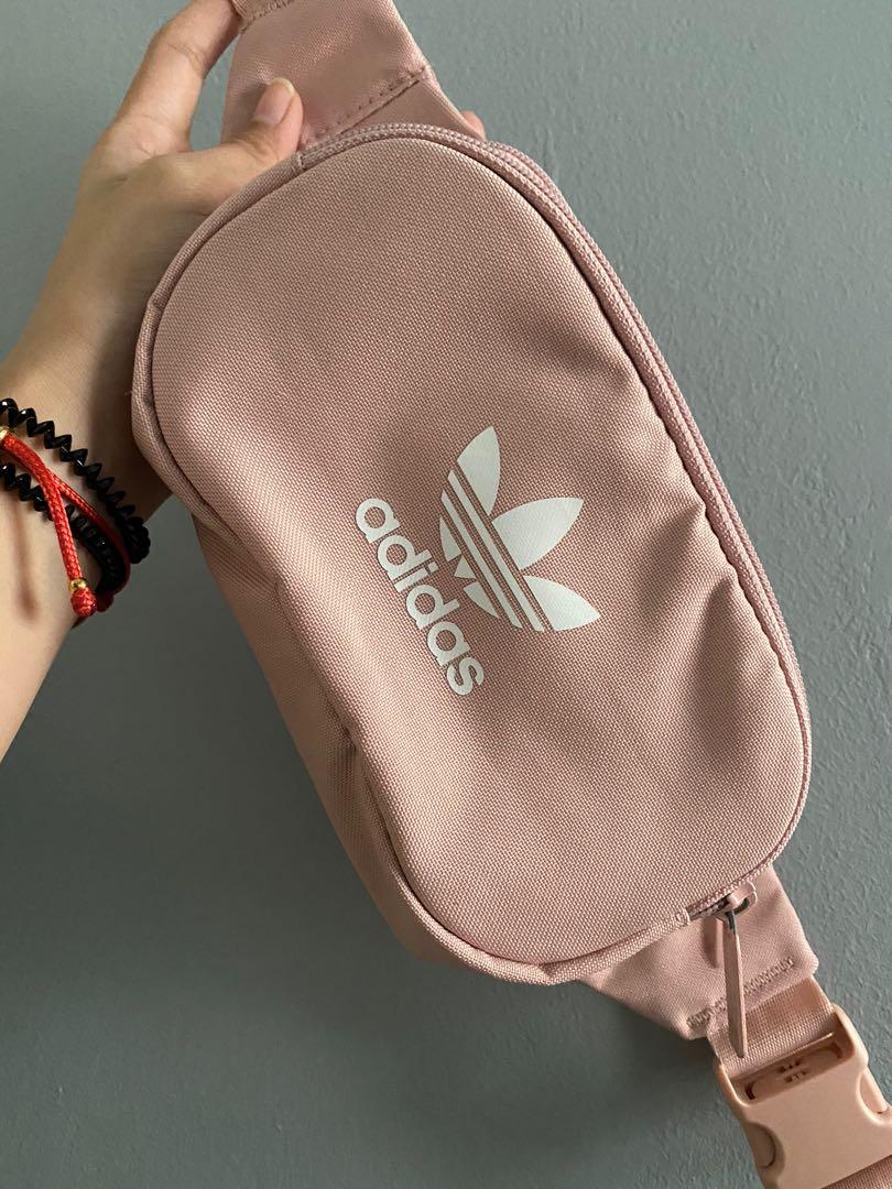 Adidas pink store bum bag