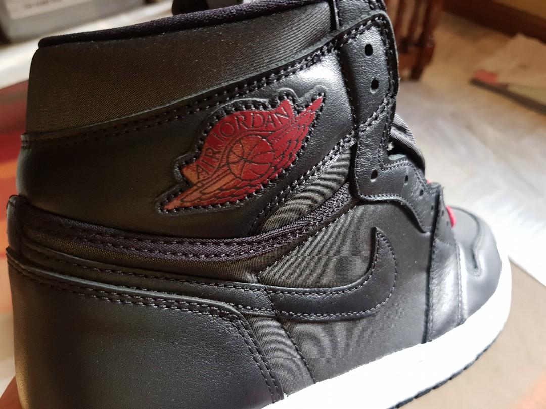 Steal Air Jordan 1 Retro High Og Black Gym Red Men S Fashion Footwear Sneakers On Carousell