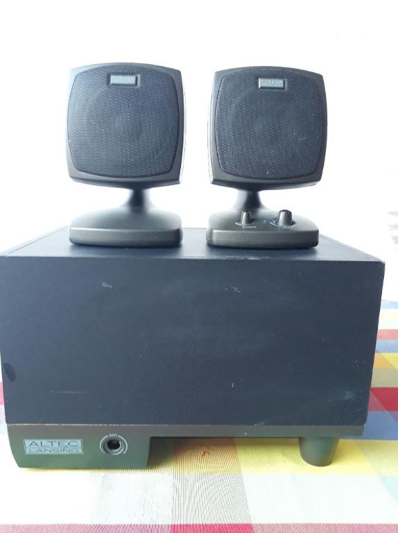 altec lansing multimedia powered subwoofer