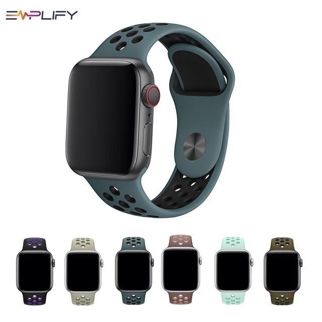 Apple Watch Silicon Sports Bands Official Colors 1 2 3 4 5 Electronics Others On Carousell