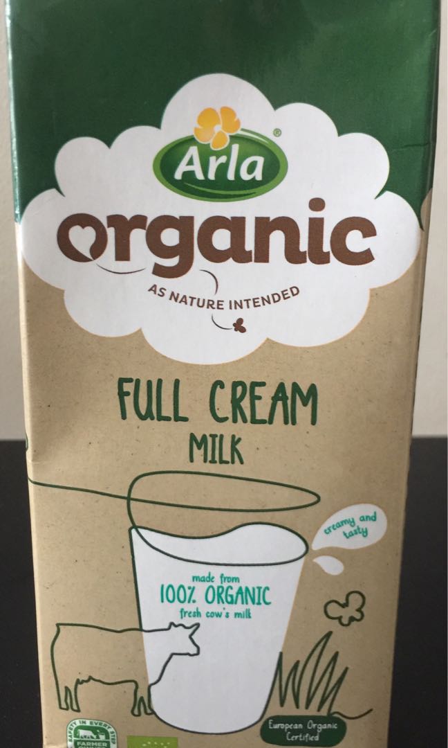 Arla Organic Full Cream Milk, Babies & Kids, Bathing & Changing, Baby Toiletries & Grooming on