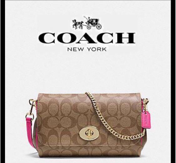Coach mini ruby crossbody in signature canvas new arrivals
