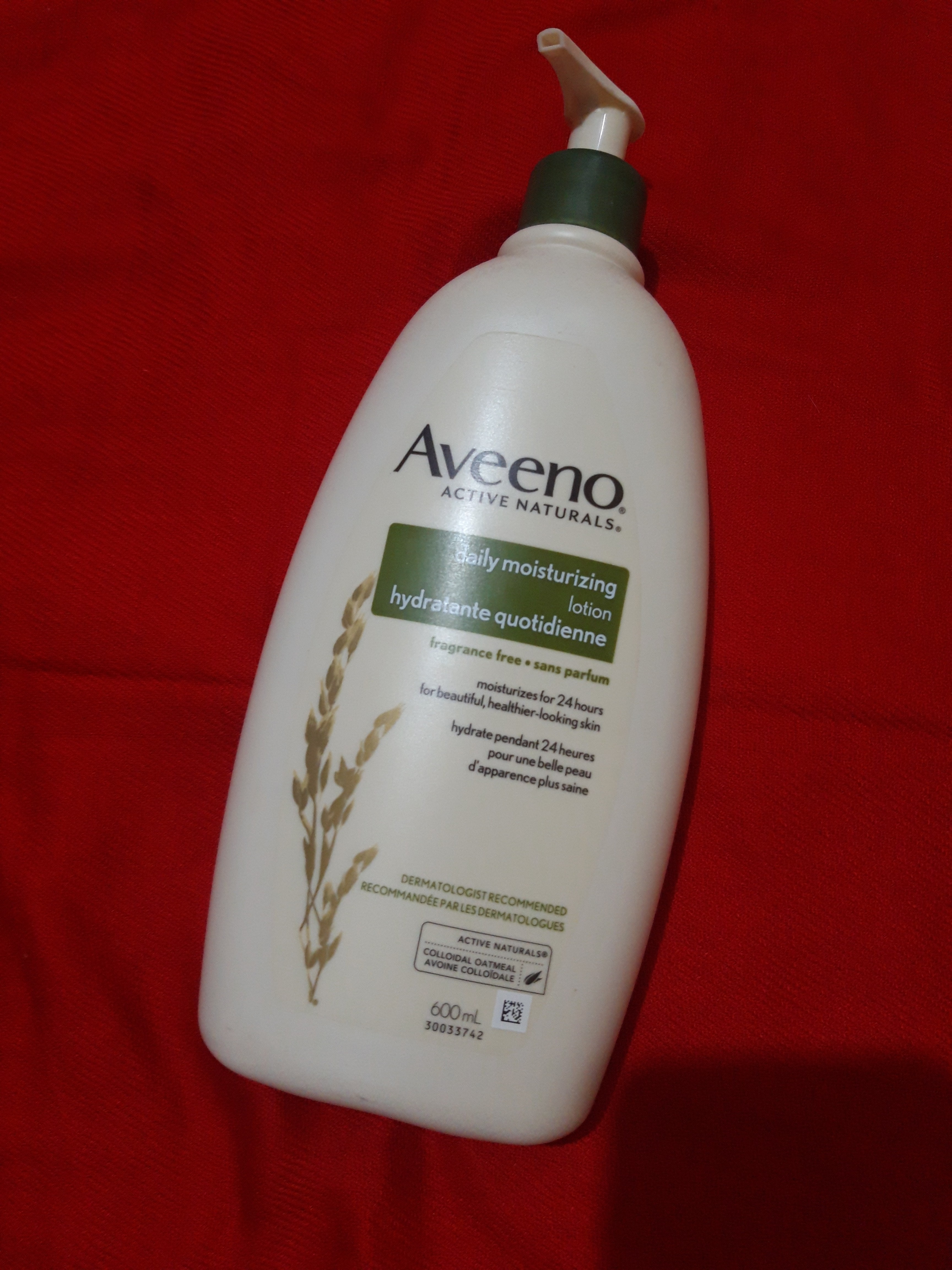 aveeno lotion 600ml price
