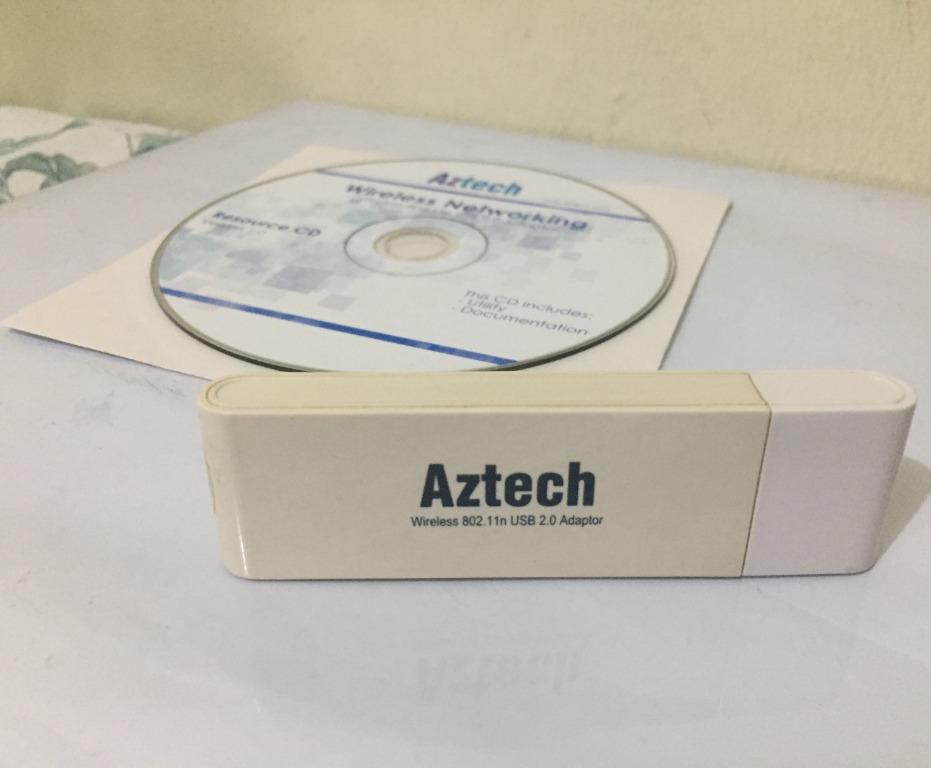 Aztech Wireless N USB Adapter (Category: Cables & Adaptors) located in Imus. Submitted by nhelsg2 (Listing ID 1017753732, Image 1). Description: Aztech WL851USB Wireless 802.11n USB 2.0 Adaptor price 300.00Php Standards: IEEE 802.11b Wireless LAN, IEEE 802.11g Wireless LAN, IEEE 802.11n Wireless LAN, Usb Interface: USB 2.0 Operating Frequency: 2.4~2.4835GHz Op[eating Channel: 1~13 Operating System: Windows 98Se, Me, 2000,XP,Vista/7 Tested : Worki