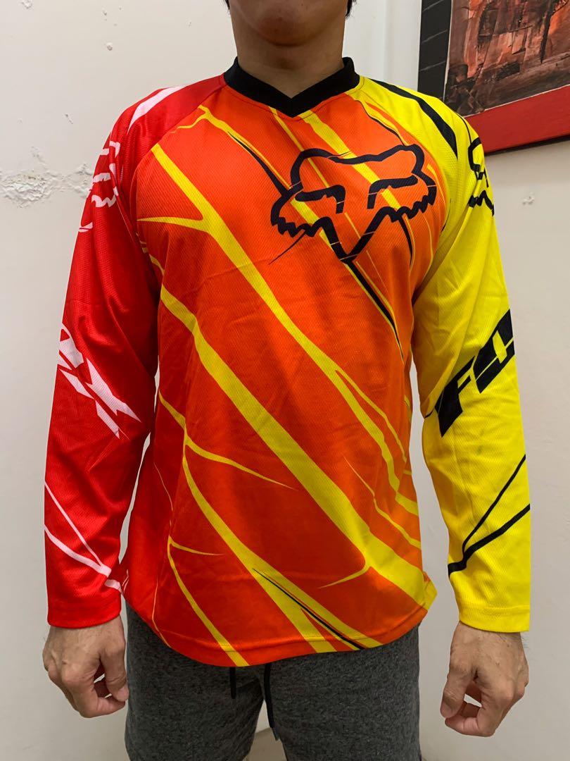 BAJU KAOS OLAHRAGA SEPEDA MTB OFF ROAD FOX RACE Olah Raga Sepeda di Carousell