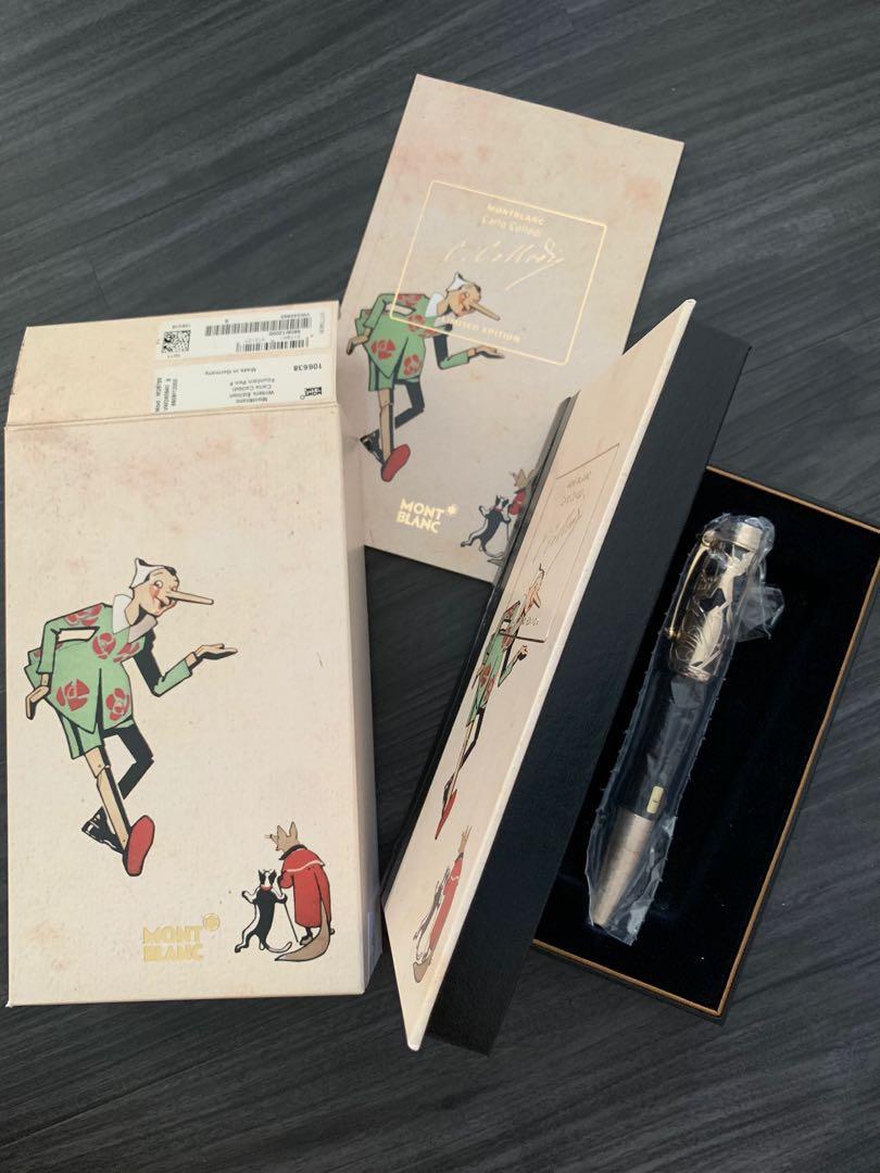 BNIB Montblanc Writers Edition Carlo Collodi Fountain Pen F