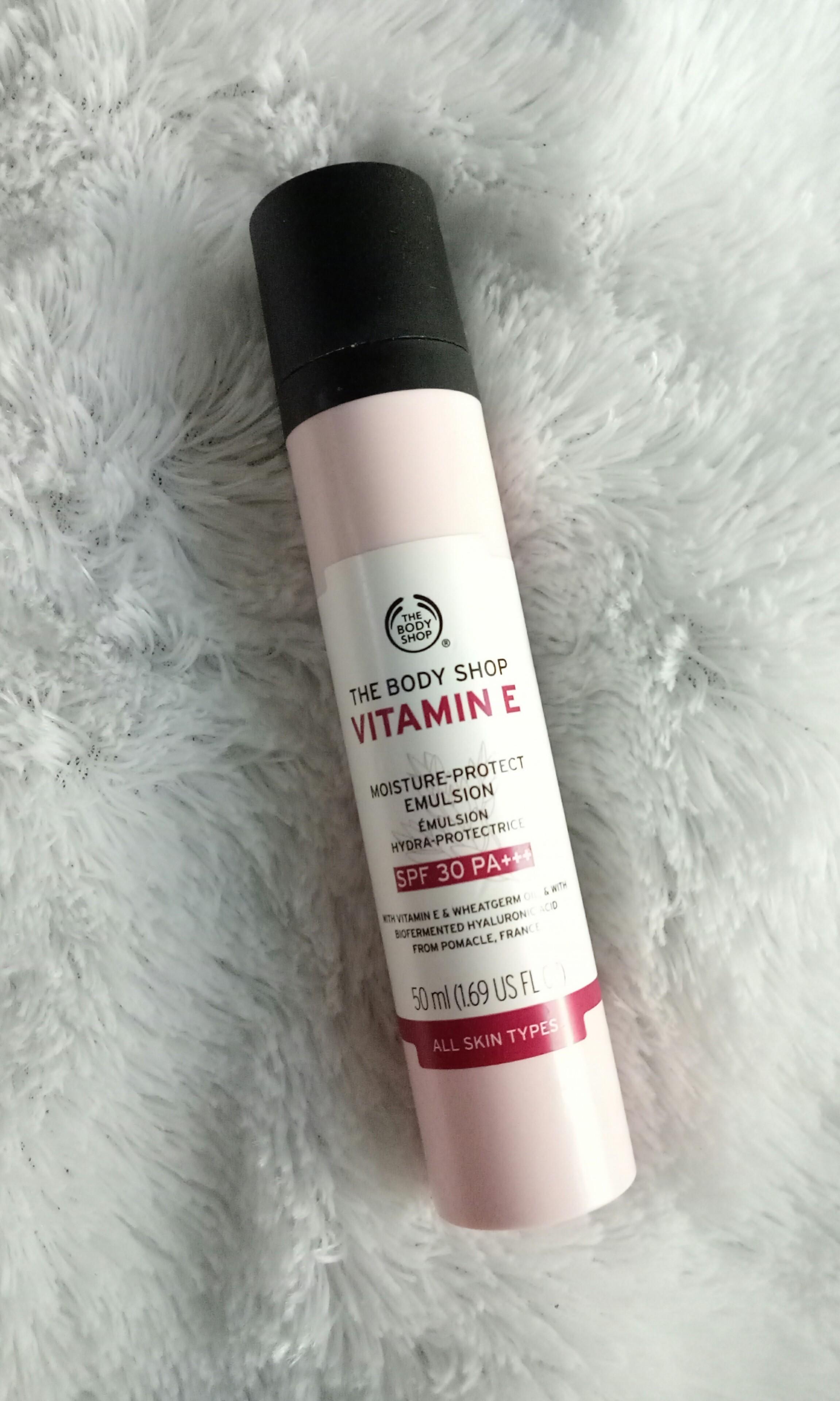 Body Shop Vitamin E Kesehatan Kecantikan Kulit Sabun Tubuh