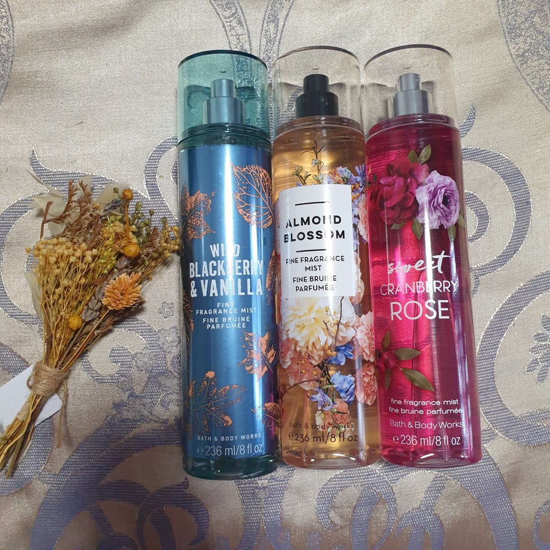 almond blossom body spray