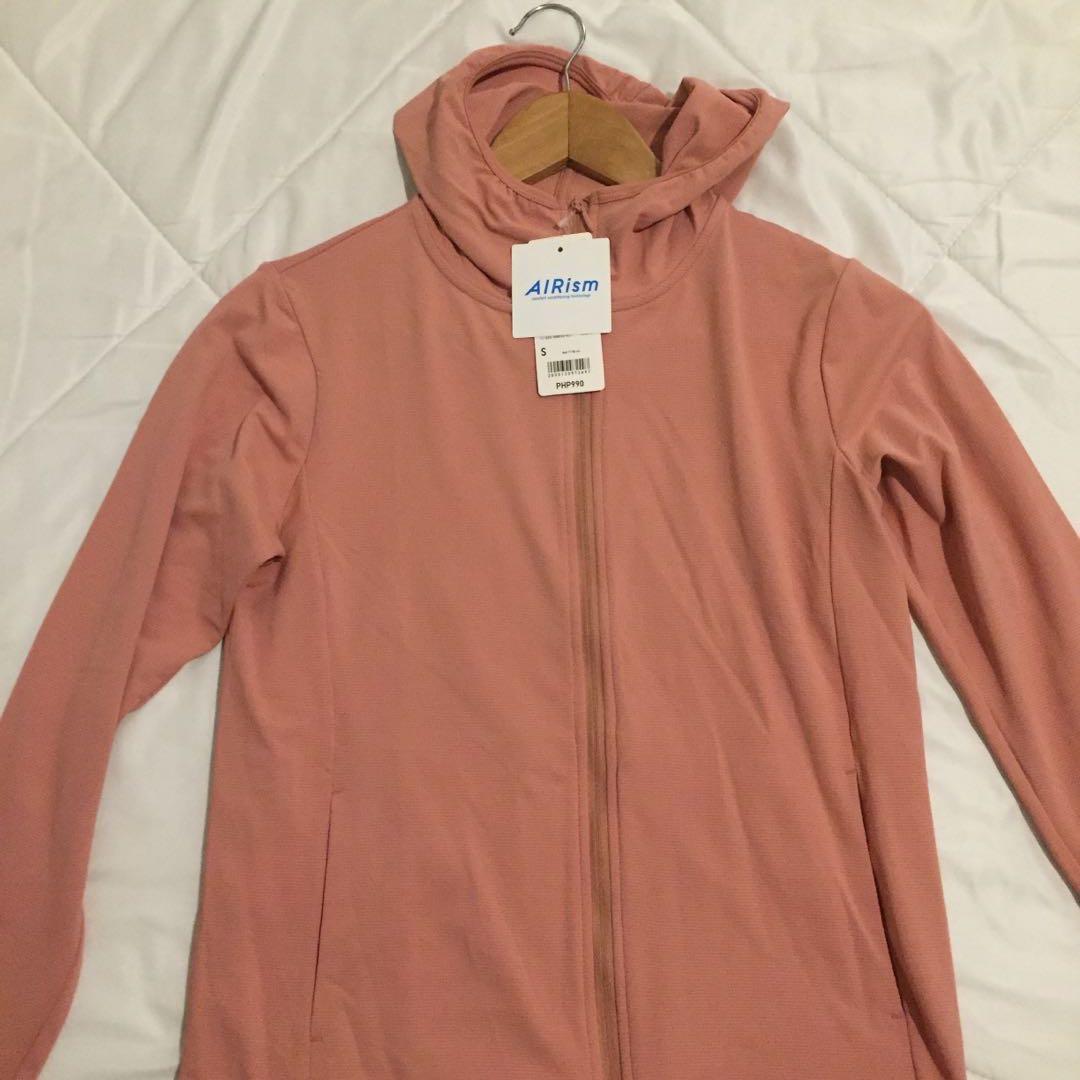Uniqlo AIRism Womens Mesh Hoodie 