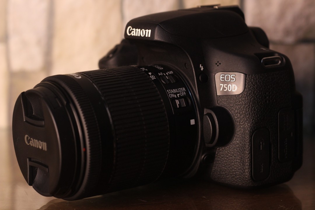 Canon Eos 750D Wifi, Flipscreen and Touchscreen., Photography, Video on Carousell