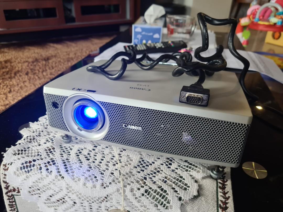 Canon LV-S300 projector 3000 lumens DLP bright display, TV & Home  Appliances, TV & Entertainment, Projectors on Carousell
