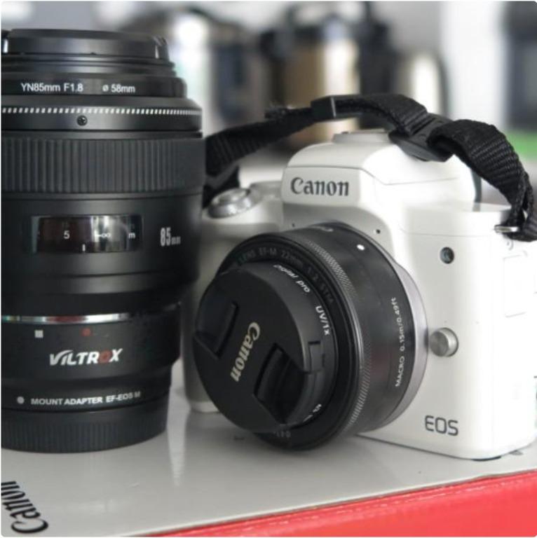 85mm lens for canon m50