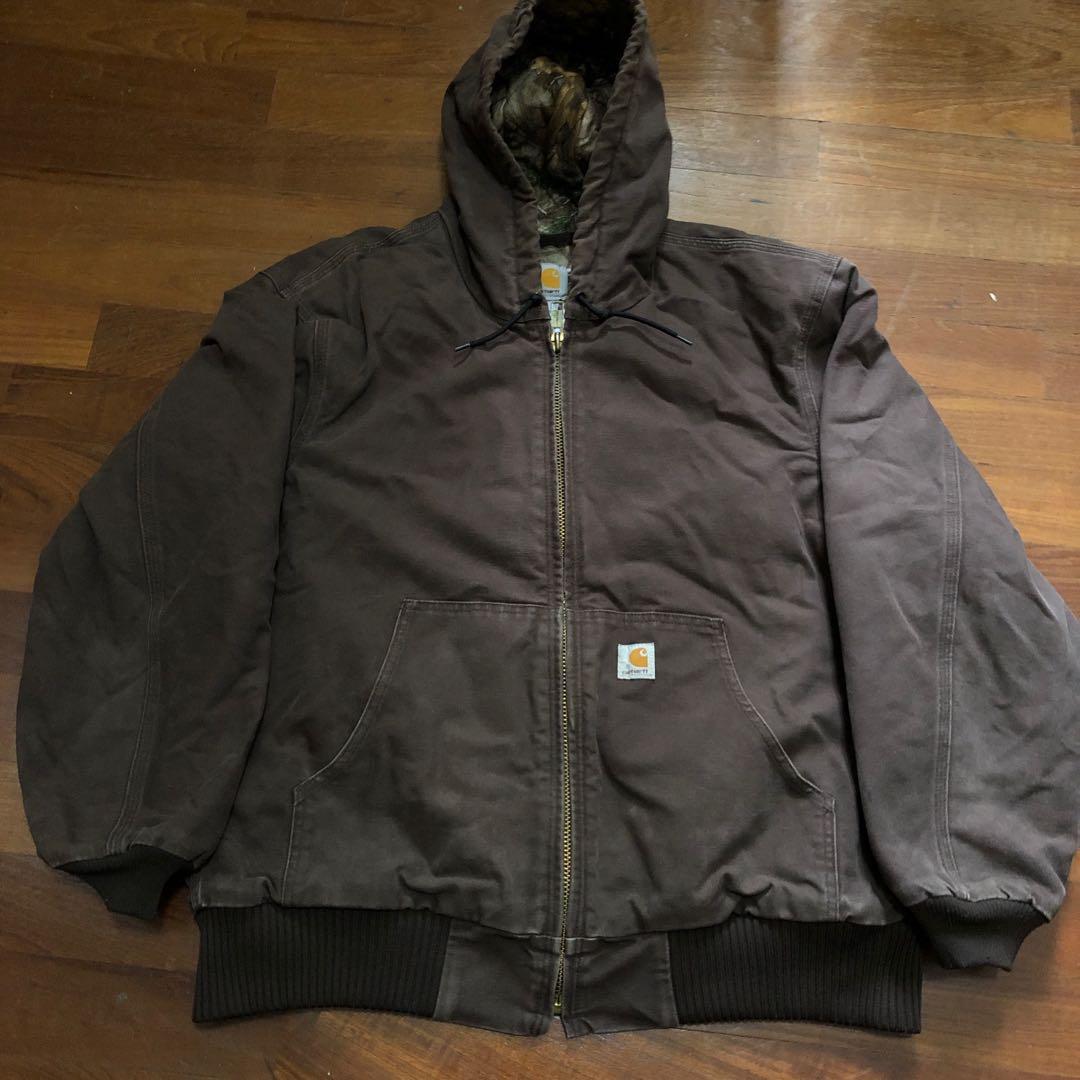 carhartt work jacket with hood