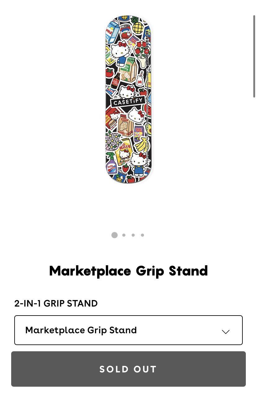 Casetify x Hello Kitty grip stand, Mobile Phones & Gadgets, Mobile