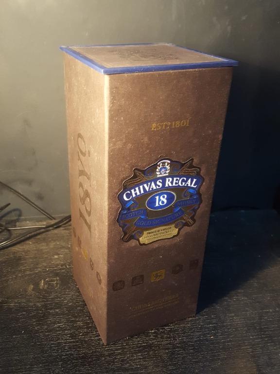 Chivas Regal 18 YO Blended Scotch Whisky 750 ml, Makanan ...
