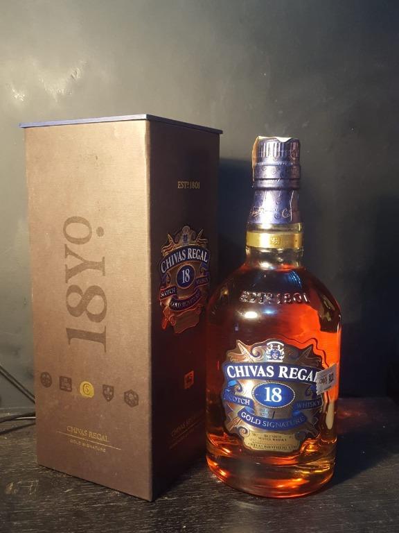 Chivas Regal 18 YO Blended Scotch Whisky 750 ml, Makanan ...